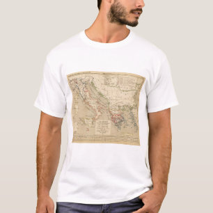 T-shirt La Grece, l'Italie, 1190 des 504 poids du commerce