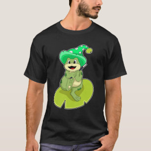 T-shirt La grenouille en magie avec baguette magique