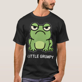 T-shirt La grenouille un peu grincheuse blagues drôles