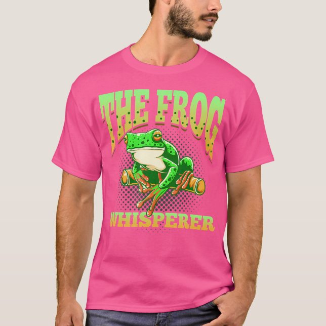 T-shirt La grenouille Whisperer (Devant)