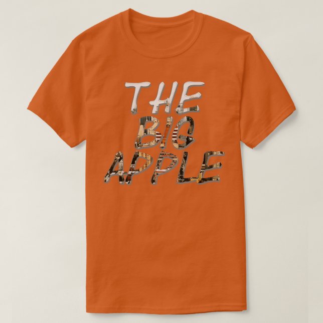 T-shirt La grosse pomme (Design devant)