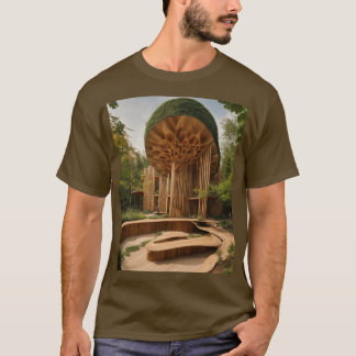 T-shirt La Grove Urbaine : un paysage surréaliste Jane Jac