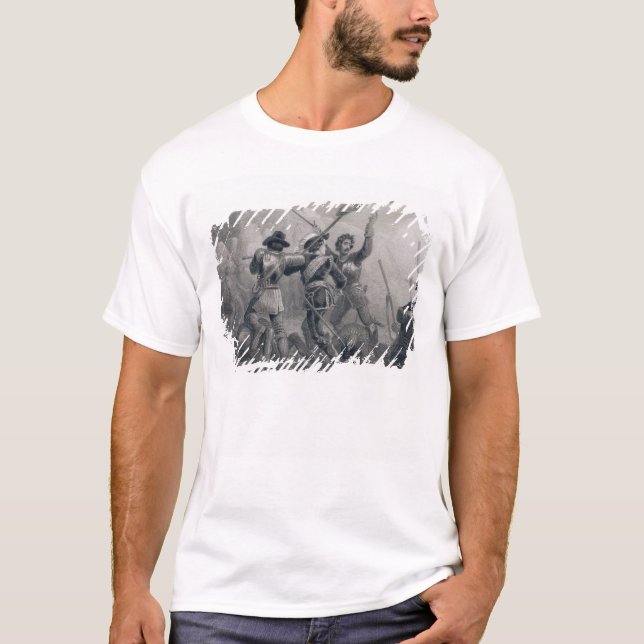 T-shirt La guerre de Pequod (Devant)