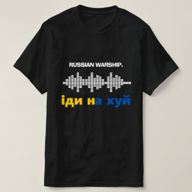 T-shirt La Guerre Russe Va De Toi-Même, Arrêtez La Guerre  (Design devant)