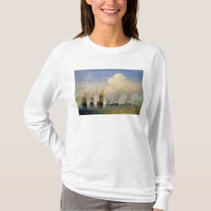 T-shirt La guerre Russo-Suédoise de mer près de Kronstad