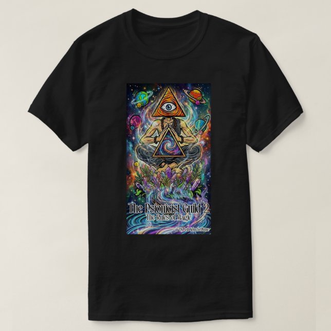 T-shirt La Guilde Psioniciste 2 Sombre (Design devant)