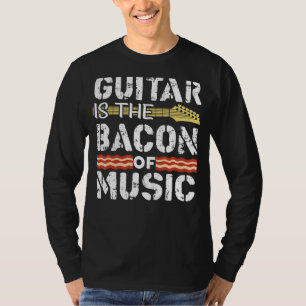 T-shirt La Guitare Est Le Bacon De L'Orchestre De Musique