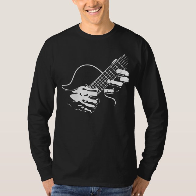 T-shirt La guitare remet II (Devant)