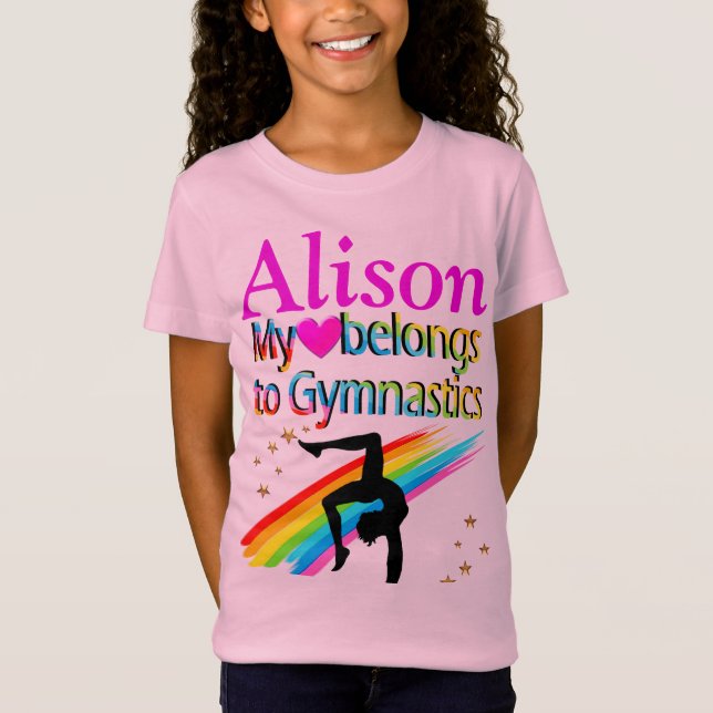 T-Shirt LA GYMNASTIQUE PERSONNALISÉE T SHIRT (Devant)