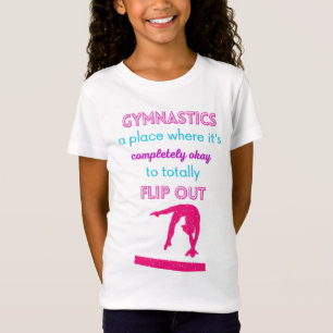 T-Shirt La gymnastique Un endroit où il fait bon se retour
