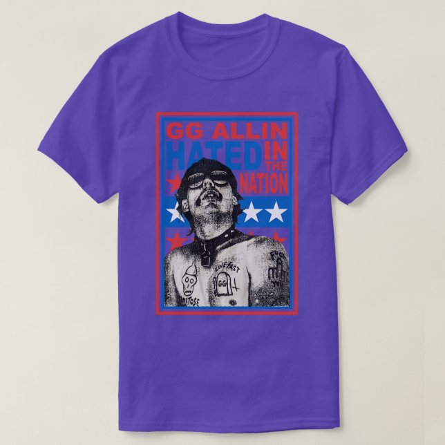 T-shirt La haine dans la nation (Design devant)