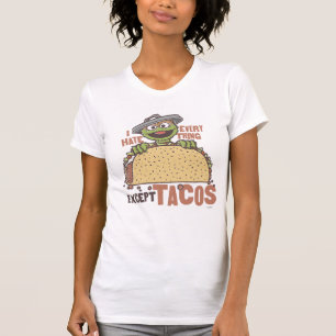 T-shirt La haine de l'oscar I tout exceptent des tacos