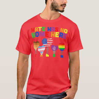 T-shirt La haine LGBT n'existe pas ici