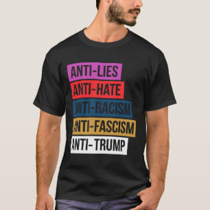T-shirt La Haine Mentionne Le Racisme Le fascisme Résiste
