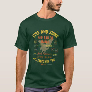 T-shirt La hausse et le brillent est faucon coupé la queu