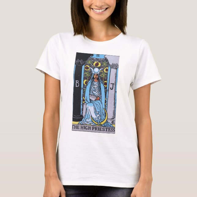 T-shirt La haute prêtresse (Devant)