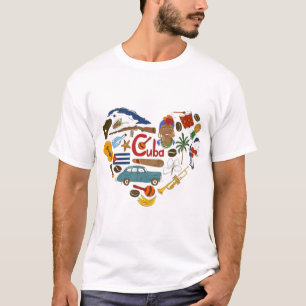 T-shirt La Havane Cuba dans mon coeur