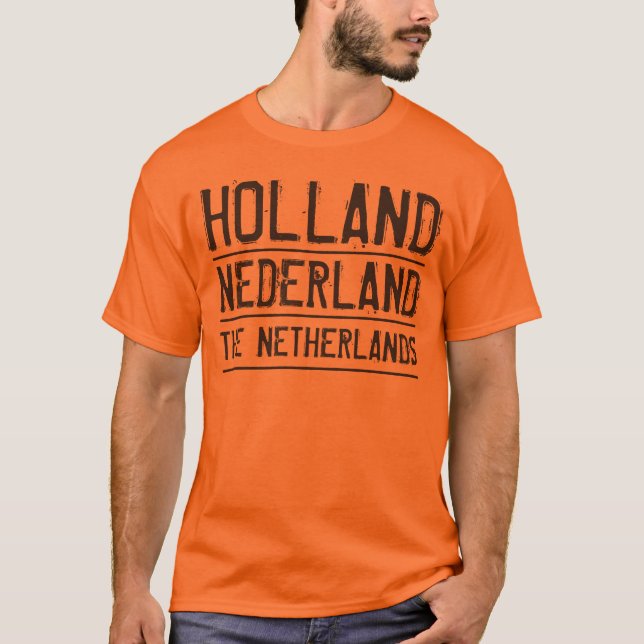 T-shirt La Hollande (Devant)
