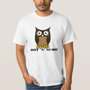 T-SHIRT LA HUÉE "N" D'AIR MENAÇANT DE HIBOU FILENT