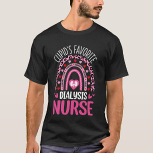 T-shirt La infirmière de dialyse préférée de Cupidon - Sai