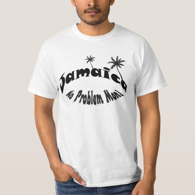 T-shirt La Jamaïque aucun problème lundi (Devant)