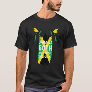 T-shirt La Jamaïque Célèbre 60 Ans D'Indépendance Hummin