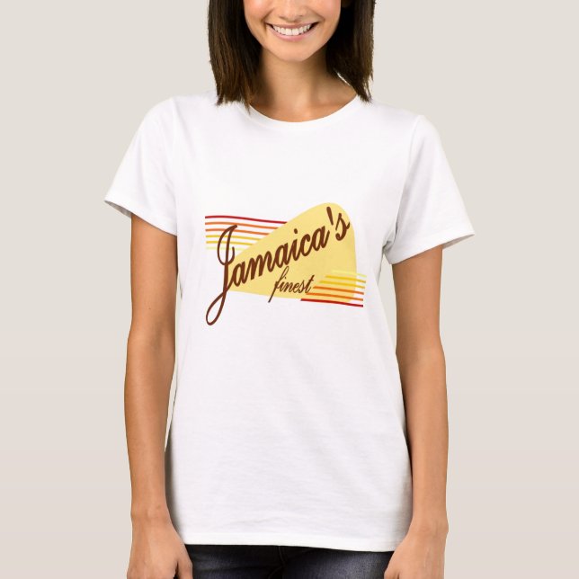 T-shirt la Jamaïque la plus fine (Devant)