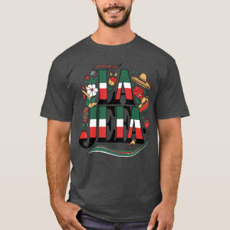 T-shirt La Jefa Cinco de Mayo Maman Meican drôle Fête des 