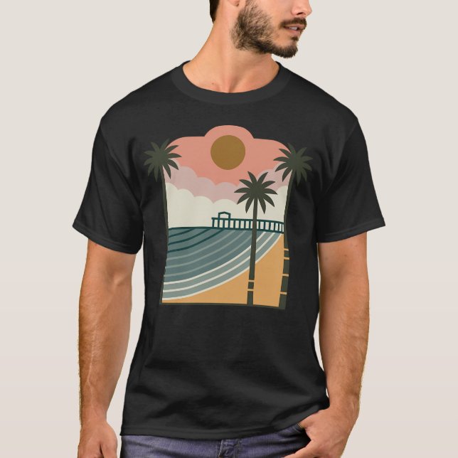 T-shirt La jetée (Devant)