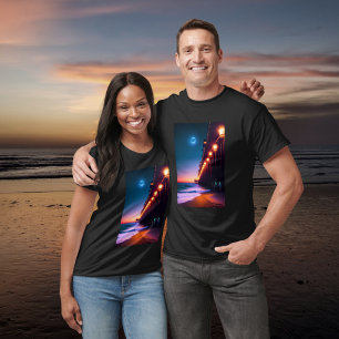 T-shirt La jetée Lune