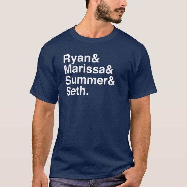 T-shirt La Jetset de l'OC (Devant)