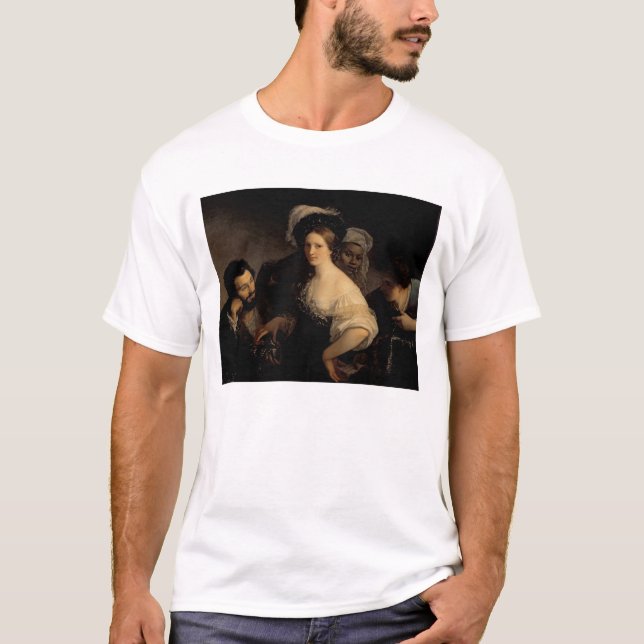 T-shirt La jeune courtisane, 1821 (Devant)