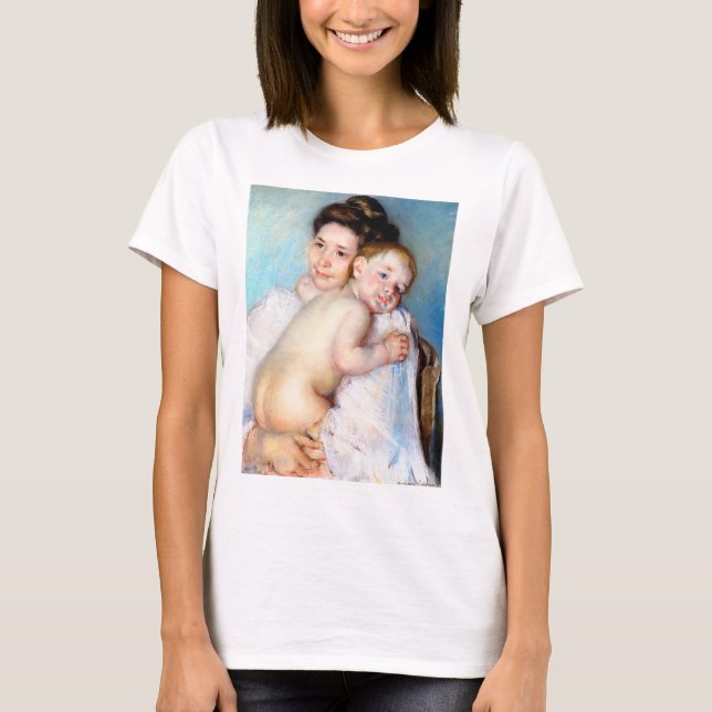 T-shirt La jeune mère, Cassatt (Devant)