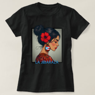 T-shirt La Jibaraza 14 – Portoricain Jíbara • Boricua