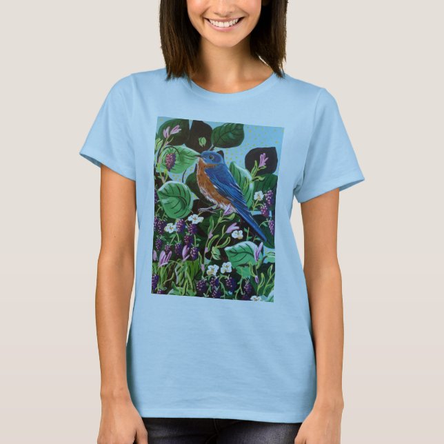 T-shirt La joie de Jam Bluebird (Devant)