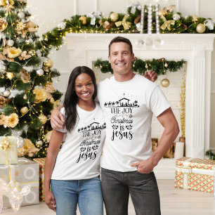 T-shirt La Joie de Noël est Jésus