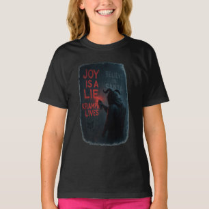 T-shirt La Joie est un Mensonge – Krampus Vit Graffiti Hor