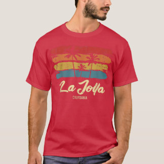 T-shirt La Jolla California Palm Trees CA Retro