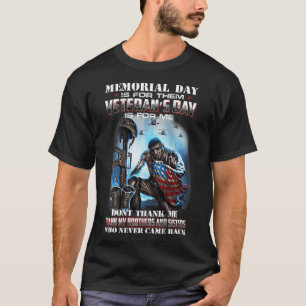 T-shirt La journée commémorative est pour eux la journée d