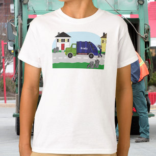 T-shirt La Journée des ordures est la meilleure !" Nom du