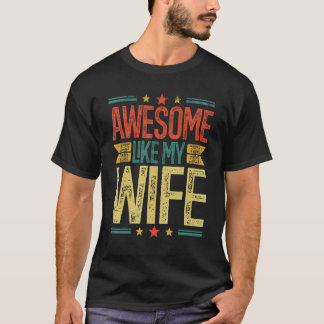 T-shirt La Journée des parents est géniale comme ma femme