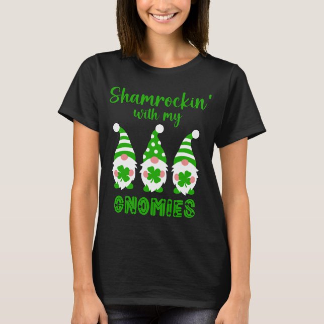 T-shirt La journée drôle de la Saint-Patrick pour femmes (Devant)