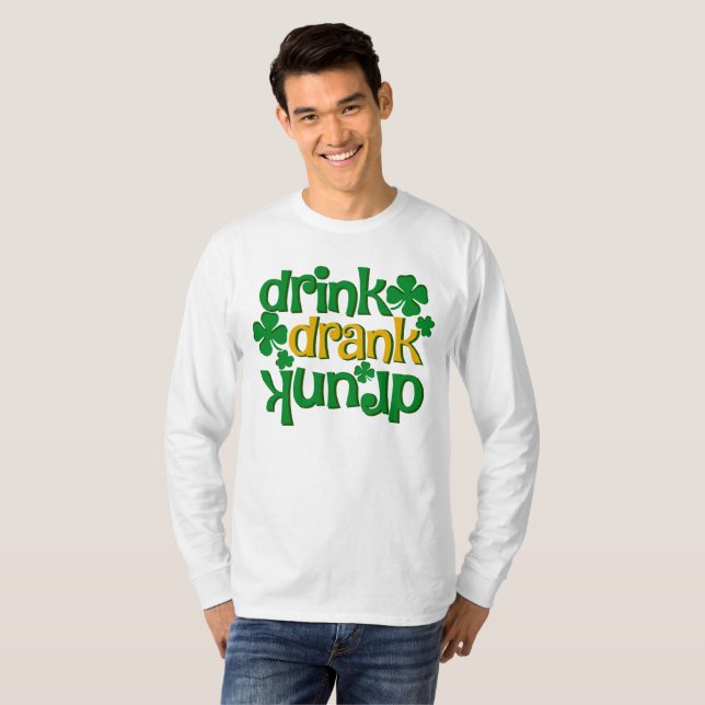 T-shirt La journée drôle de St.Patrick pour hommes (Devant entier)