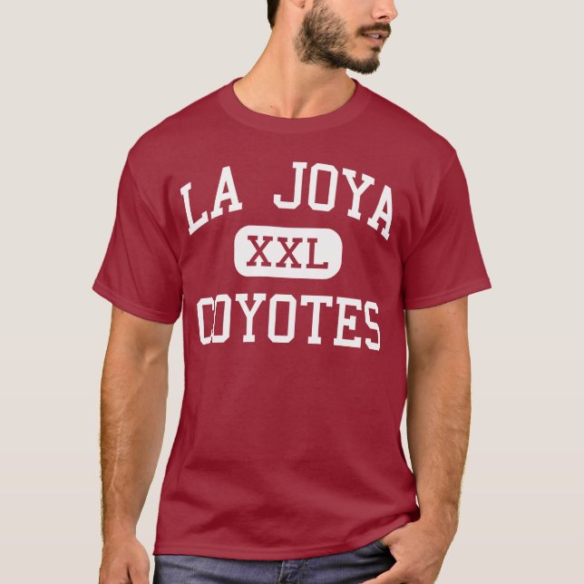 T-shirt La Joya - coyotes - lycée - La Joya le Texas (Devant)