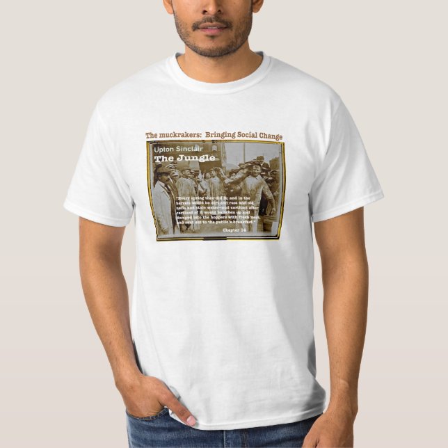 T-shirt La jungle : Muckrakers (Devant)