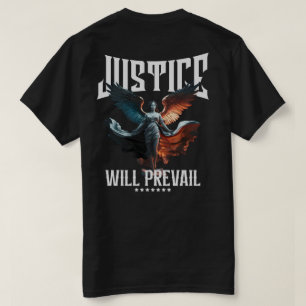 T-shirt La justice l'emportera - Ange ailé