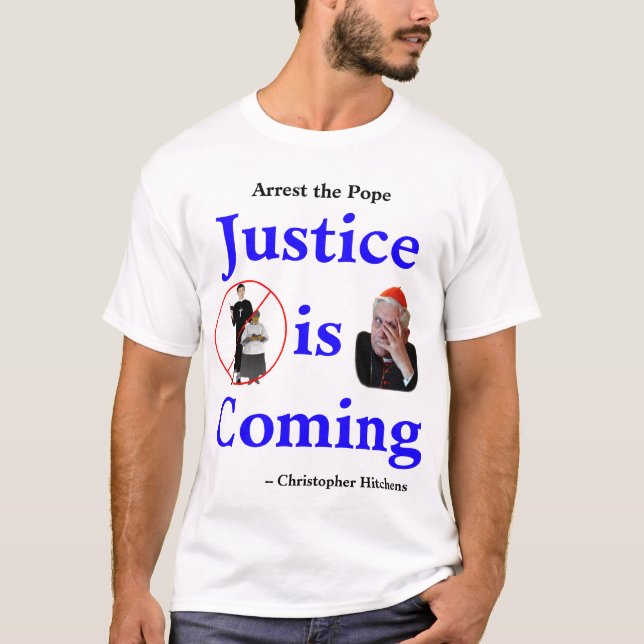 T-shirt La justice vient (Devant)