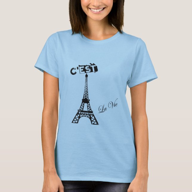 T-shirt La La de C'est luttent (Devant)