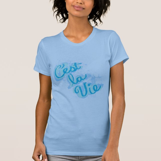 T-shirt La La de C'est luttent le tee - shirt (Devant)