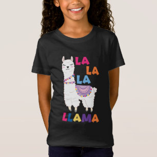 T-Shirt La La La Llama - Drôle Chant Llama